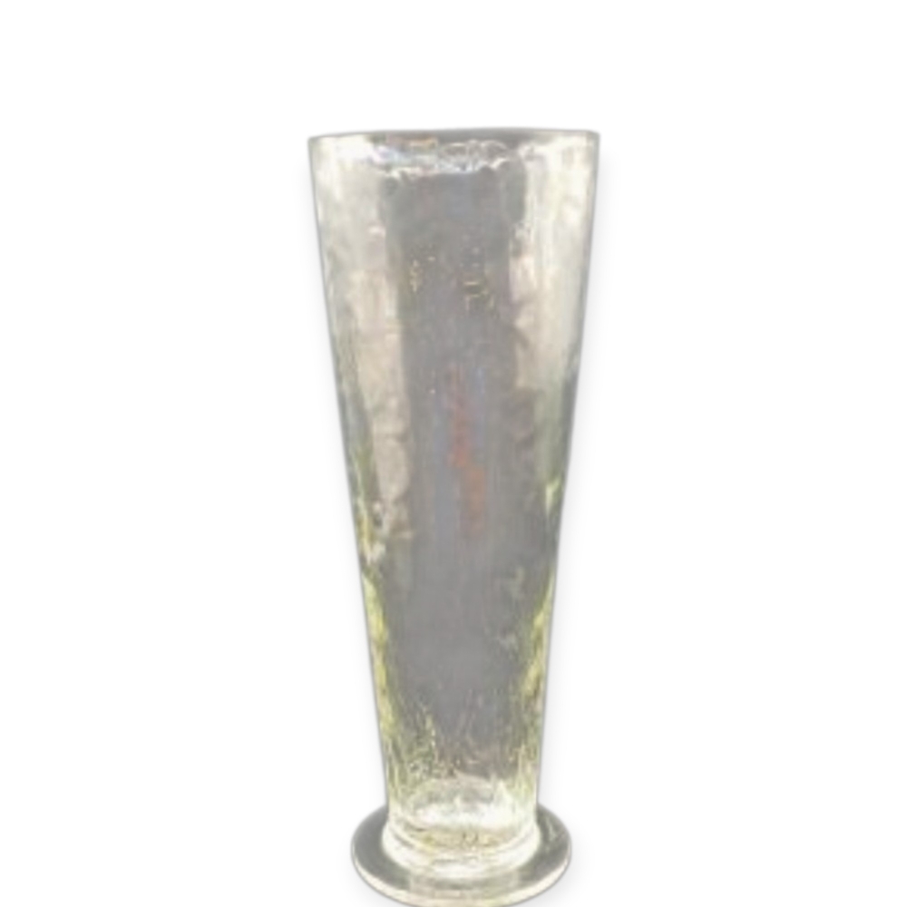 Signed 1996 Union Street Glass Clear Handblown Vase. Rare Find